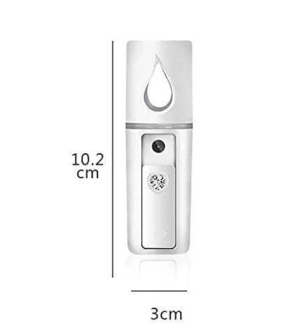 Nano Mist Facial Sprayer – A portable skincare device with ultrasonic vibration and nano-hydrating technology, designed to deeply moisturize your skin on the go.