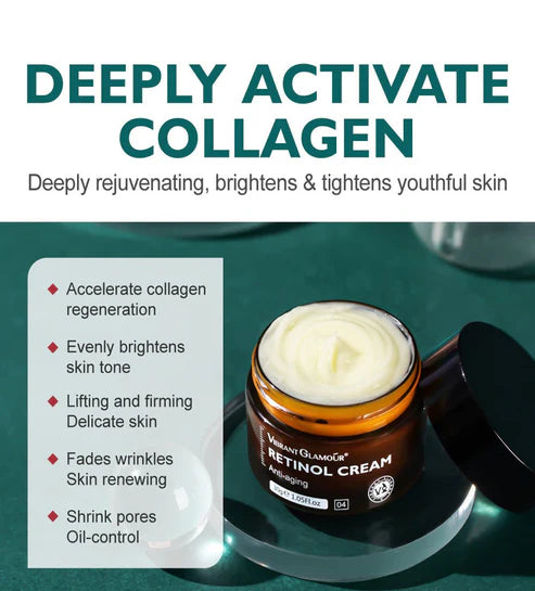 Vibrant Glamour Retinol Cream Original | Anti-Aging, Wrinkle & Fine Line Treatment (Original)